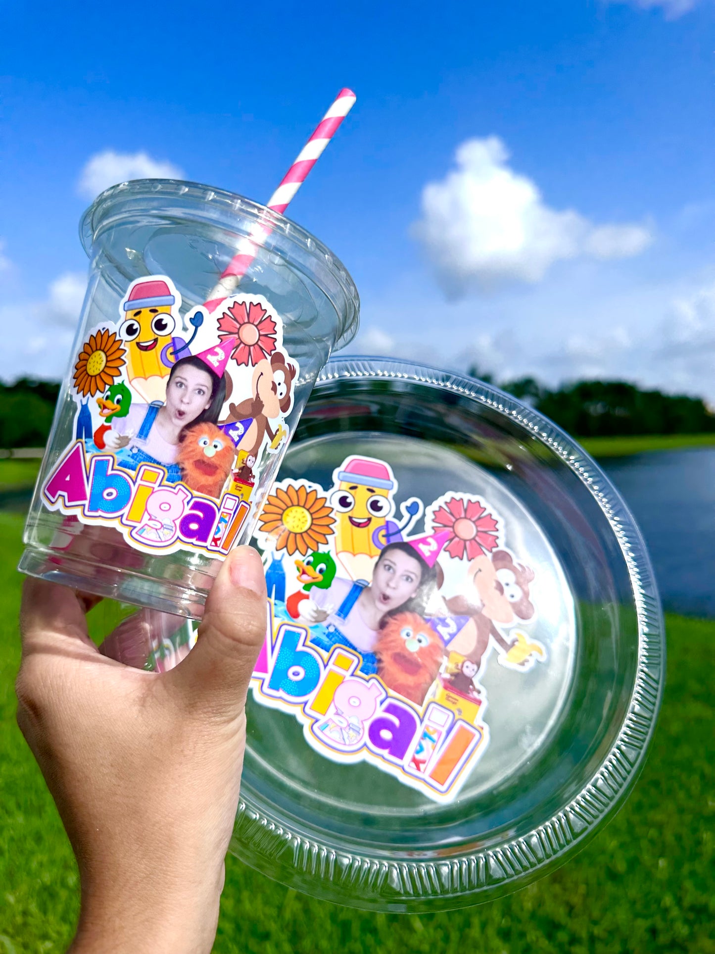 Mrs Rachel cups and plates| Mrs Rachel Birthday | Decor Mrs Rachel blowouts