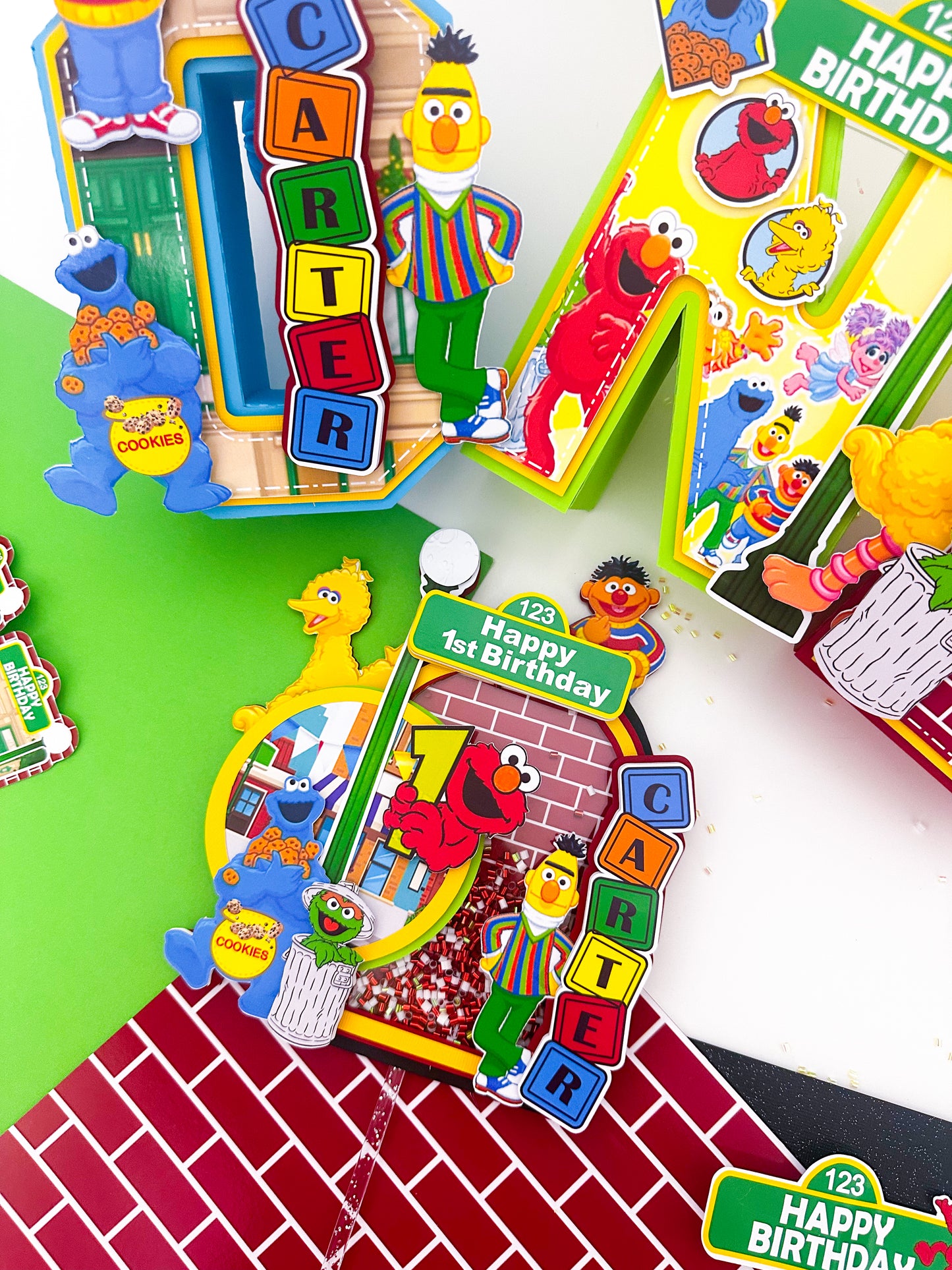 Sesame Street birthday decorations,
Sesame Street centerpiece,Sesame Street Party decoration,Sesame Street favro box, Sesame Street blowouts,Sesame Street birthday,Sesame party decor,Sesame Street cake topper,
Sesame Street party supplies,