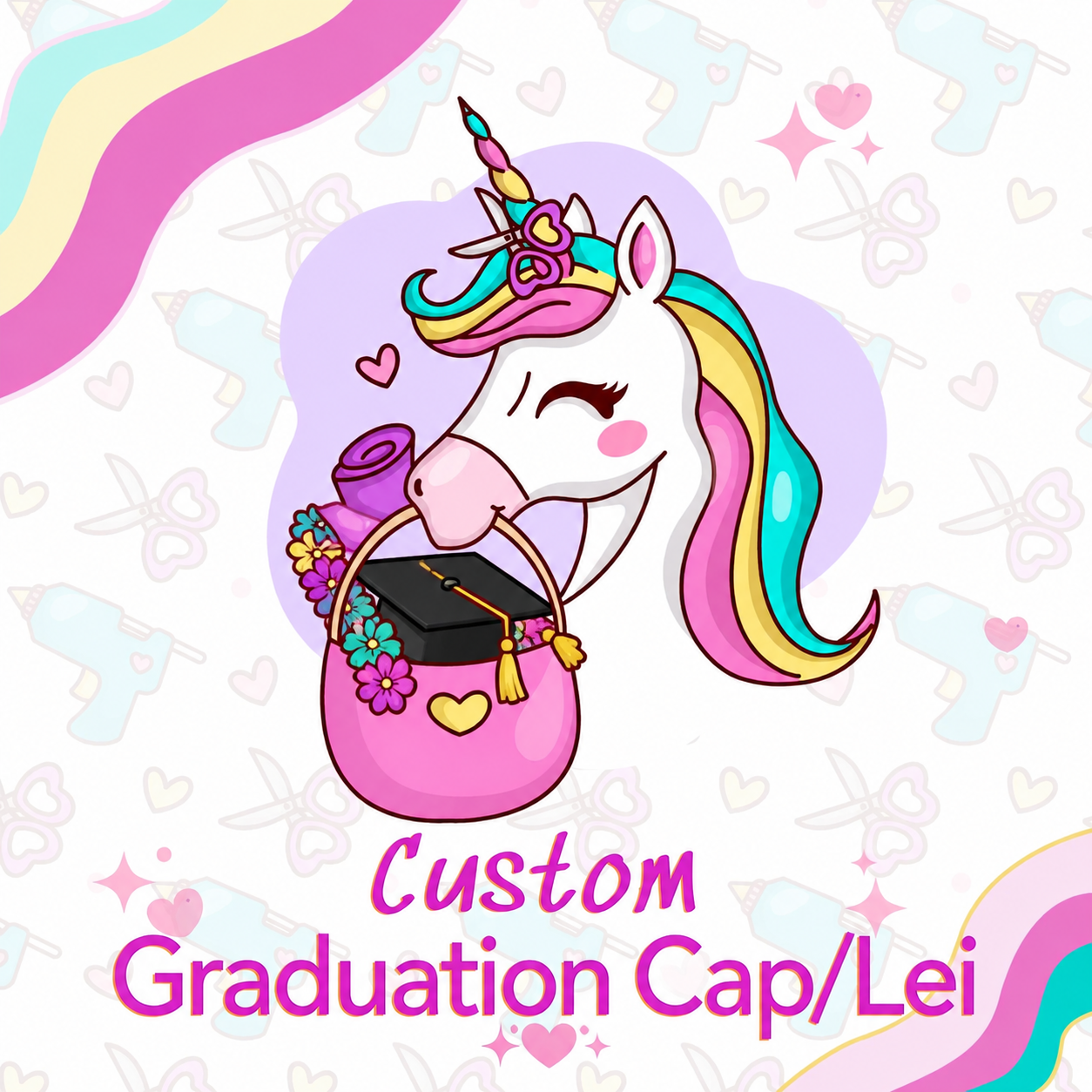 Custom Graduation Cup & Lei Set – Personalized Graduation Gift, Class of 2026 Party Keepsake, Senior Celebration Accessories