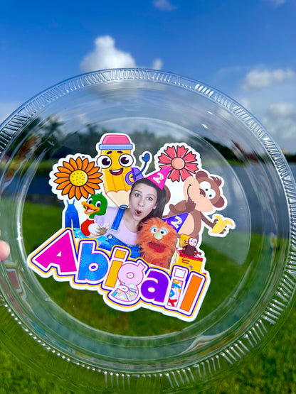 Mrs Rachel cups and plates| Mrs Rachel Birthday |  Decor Mrs Rachel blowouts