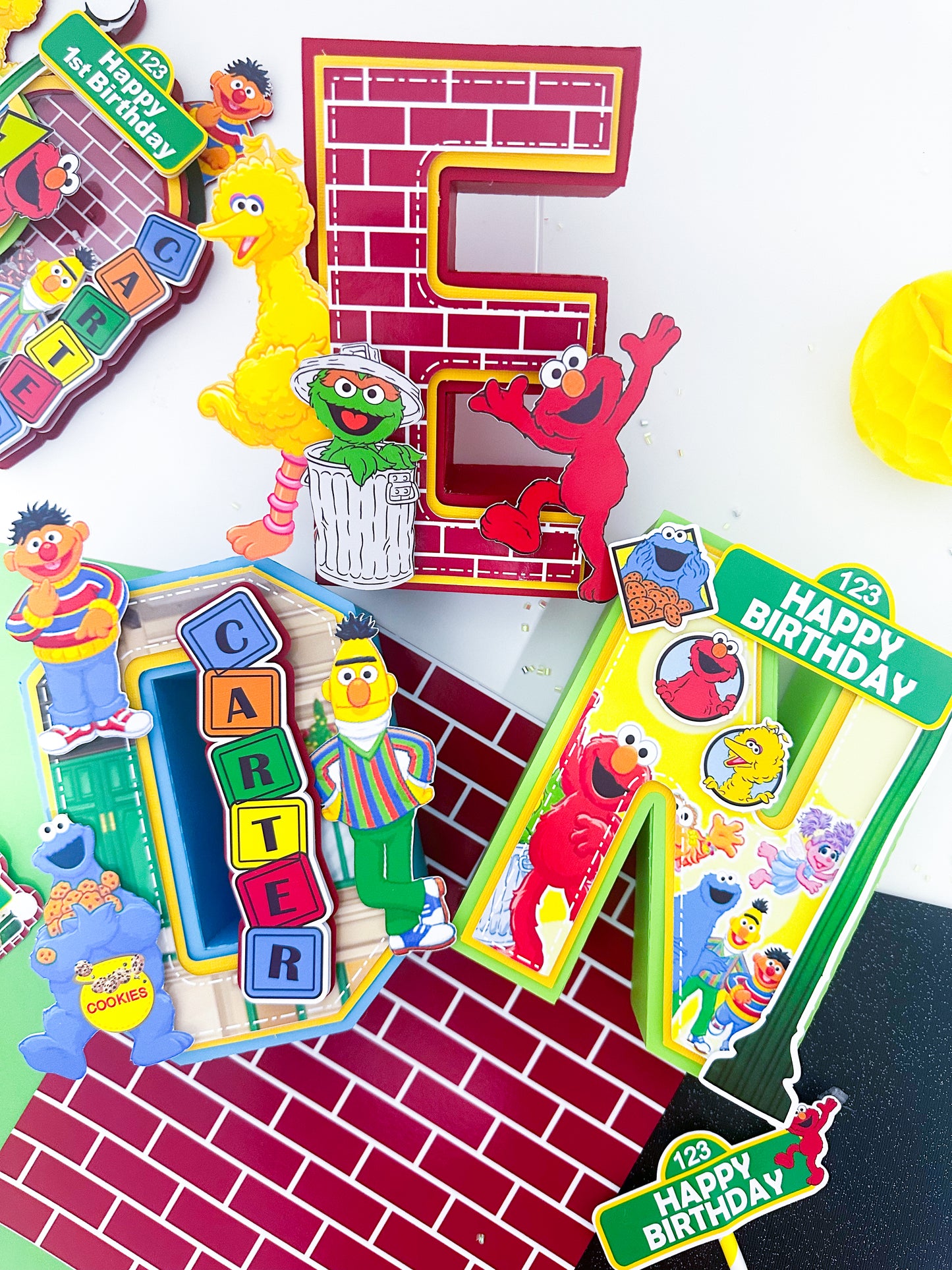 Sesame Street birthday decorations,
Sesame Street centerpiece,Sesame Street Party decoration,Sesame Street favro box, Sesame Street blowouts,Sesame Street birthday,Sesame party decor,Sesame Street cake topper,
Sesame Street party supplies,