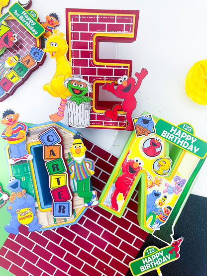 Sesame Street birthday decorations,
Sesame Street centerpiece,Sesame Street Party decoration,Sesame Street favro box, Sesame Street blowouts,Sesame Street birthday,Sesame party decor,Sesame Street cake topper,
Sesame Street party supplies,