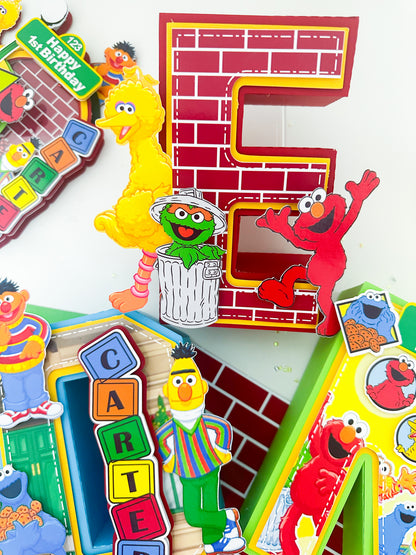 Sesame Street birthday decorations,
Sesame Street centerpiece,Sesame Street Party decoration,Sesame Street favro box, Sesame Street blowouts,Sesame Street birthday,Sesame party decor,Sesame Street cake topper,
Sesame Street party supplies,