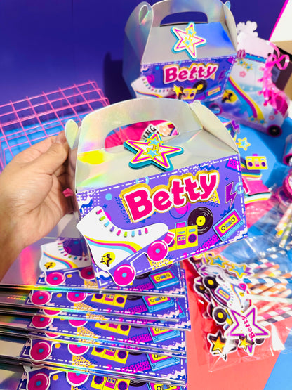 Roller Skate Cake Topper, Skate Cake, Roller Skate Birthday Supplies, Rolling Skate Party, Skating Birthday Topper, Roller Skater Centerpiece