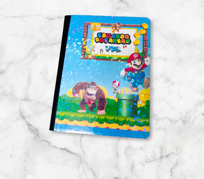 Personalized Composition Books, Custom Composition book, Composition Notebook, Laminated Notebook, Personalized Books For School