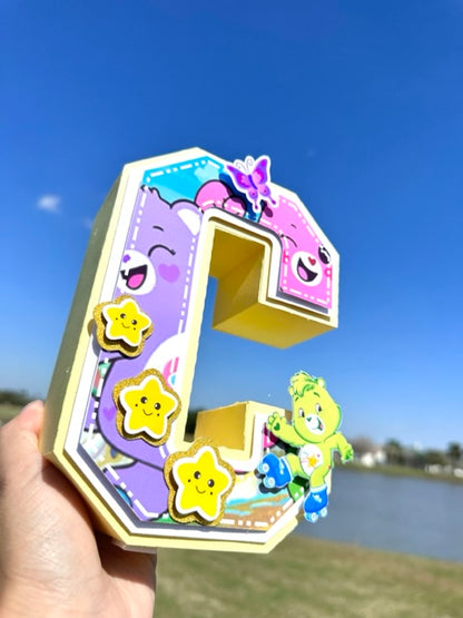 Custom 3D Letter, Custom Centerpiece, Custom Cake Topper, Custom Birthday Decoration, Custom Banner, First Birthday Cake Topper