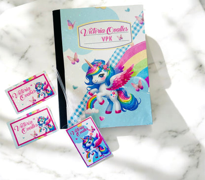 Personalized Composition Books, Custom Composition book, Composition Notebook, Laminated Notebook, Personalized Books For School
