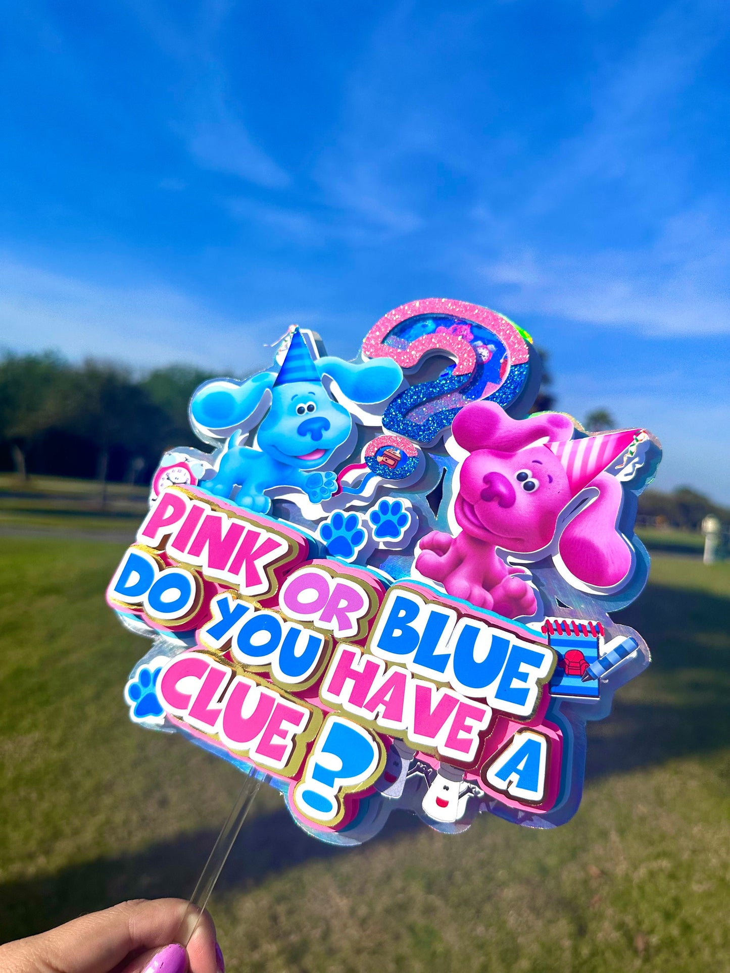 Gender Reveal Cake Topper, Gender Reveal Cups, Gender Reveal Cupcake Toppers, Gender Reveal Supplies, Blue Gender Reveal, Gender Reveal