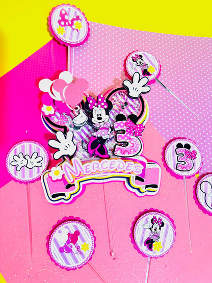 Twodles Birthday Party Decoration: Oh Toddles cake topper, cupckae, Cups & Banner,Oh Twodles Birthday Decor,