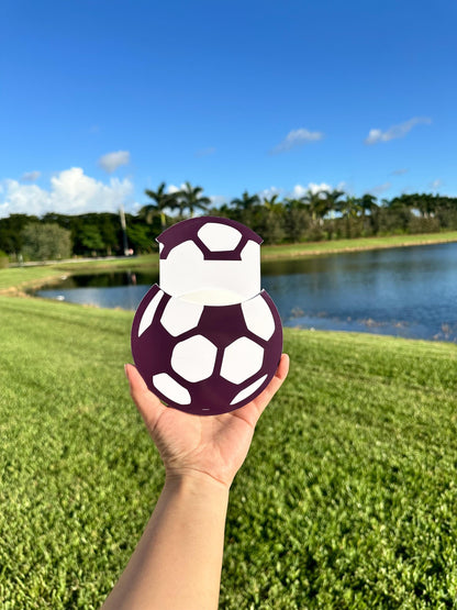 Personalized Soccer Gift Card Holder: Custom Sports Theme