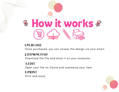 Paint Party Birthday Coloring Placemat: Editable Art Activity (Digital Download)