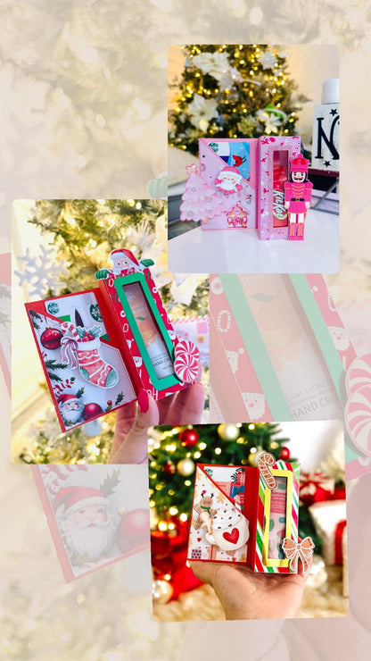 Christmas Gift Card Holder/Teacher appreciation Gift/friend Gift Card Holder/Easy Holiday Gift/Secret Santa/Christmas gift box