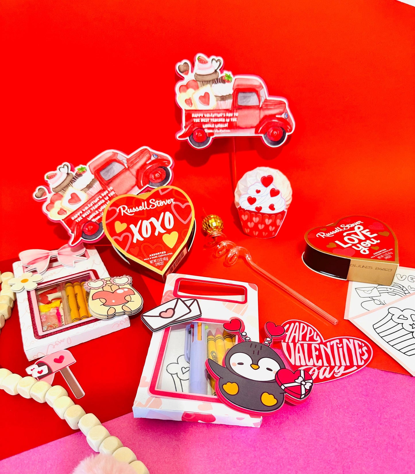 Personalized Valentine's Treat Box,Custom Kids Party Favors,Sweet Little Valentine box,Sweet Heart Gift box,Mini Candy Boxes