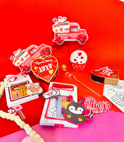 Personalized Valentine's Treat Box,Custom Kids Party Favors,Sweet Little Valentine box,Sweet Heart Gift box,Mini Candy Boxes