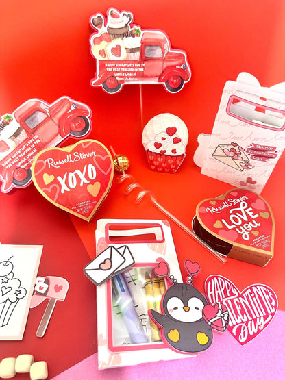 Personalized Valentine's Treat Box,Custom Kids Party Favors,Sweet Little Valentine box,Sweet Heart Gift box,Mini Candy Boxes
