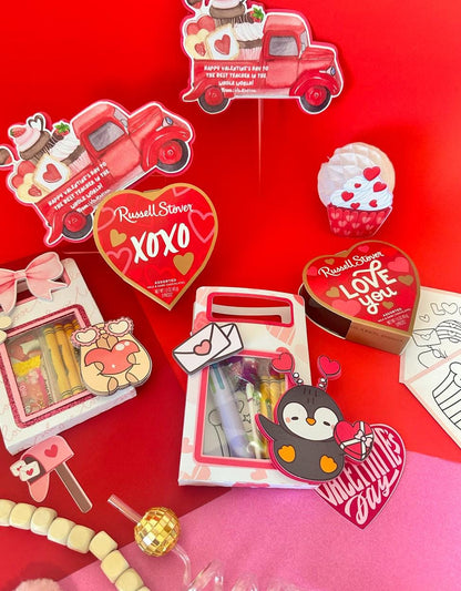 Personalized Valentine's Treat Box,Custom Kids Party Favors,Sweet Little Valentine box,Sweet Heart Gift box,Mini Candy Boxes