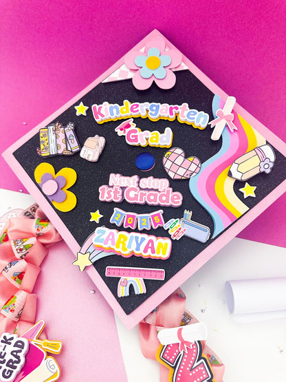 Personalized Graduation Cap Topper: Custom School Celebration