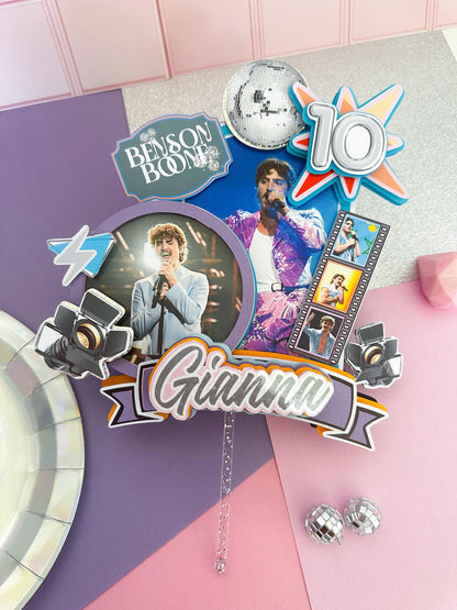 Pop Girl Group Cake Topper, Girls cake topper,disco quitar cake topper, pop rock cake picks,Y2K  cake topper,Music Star Disco Party
