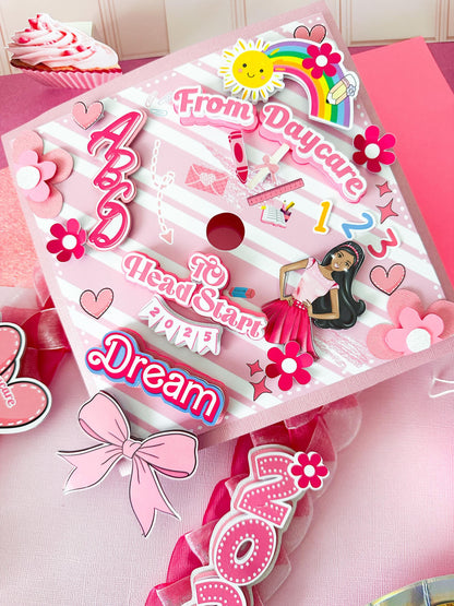 Personalized Graduation Cap Topper: Custom Design, Keepsake